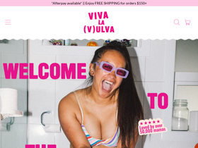 vivalavulva.co.nz homepage screenshot