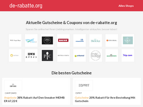 'de-rabatte.org' screenshot