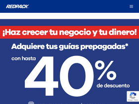 'redpack.com.mx' screenshot