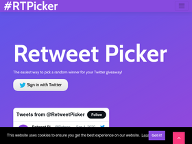 Twitter Picker - Free Retweet Picker