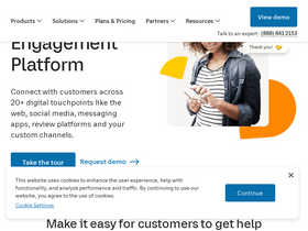 'dimelo.com' screenshot