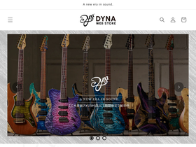 dynamusic.co.jp homepage screenshot