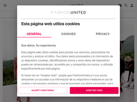'fashionunited.es' screenshot