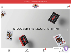 Quickpickmagic homepage screenshot