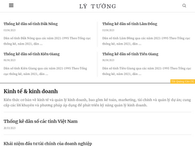 'lytuong.net' screenshot