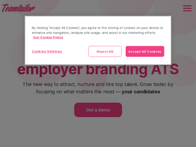 'teamtailor.com' screenshot