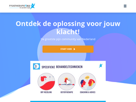 'fysiotherapie4all.nl' screenshot