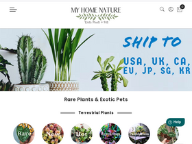 'myhomenature.com' screenshot