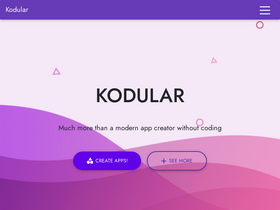 'kodular.io' screenshot