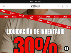 kipan.mx homepage screenshot