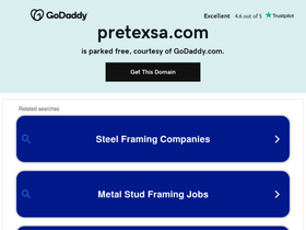 'pretexsa.com' screenshot