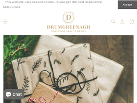 Drumgreenagh homepage screenshot