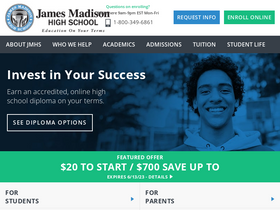 'jmhs.com' screenshot