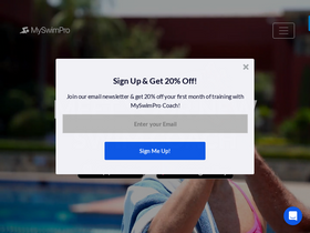'myswimpro.com' screenshot