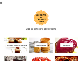 'gateauetcuisinerachida.com' screenshot