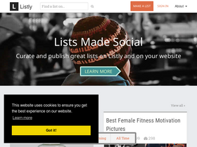 'list.ly' screenshot