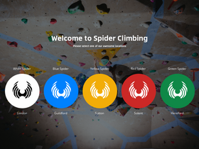 'spiderclimbing.com' screenshot