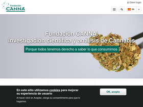 'fundacion-canna.es' screenshot