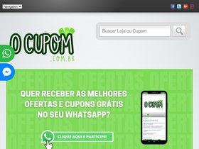 'ocupom.com.br' screenshot