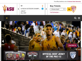 'thesundevils.com' screenshot