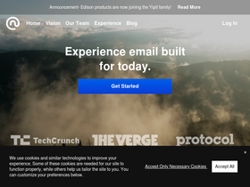 'onmail.com' screenshot