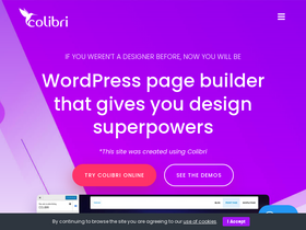 'colibriwp.com' screenshot