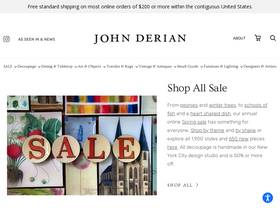 'johnderian.com' screenshot