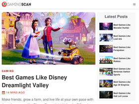 'gamingscan.com' screenshot