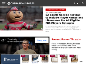 'operationsports.com' screenshot