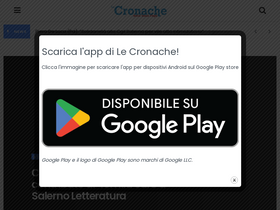 'cronachesalerno.it' screenshot