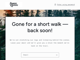 roamersandseekers.com homepage screenshot