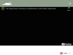 'theyogaforest.org' screenshot