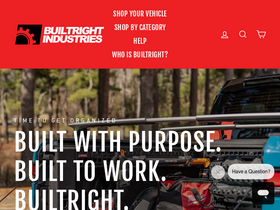 'builtrightind.com' screenshot