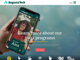 'augustatech.edu' screenshot