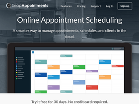 'snapappointments.com' screenshot