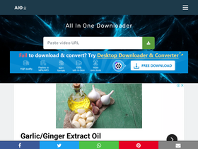 'allinonedownloader.com' screenshot