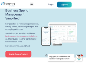 'bentoforbusiness.com' screenshot