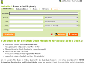 'eurobuch.de' screenshot