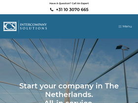 'intercompanysolutions.com' screenshot