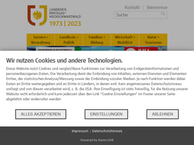 'breisgau-hochschwarzwald.de' screenshot