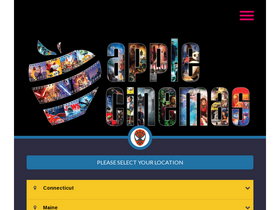 'applecinemas.com' screenshot