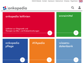 'onkopedia.com' screenshot