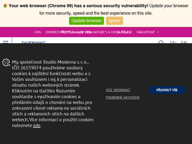 'dormeo.cz' screenshot