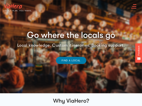 'viahero.com' screenshot