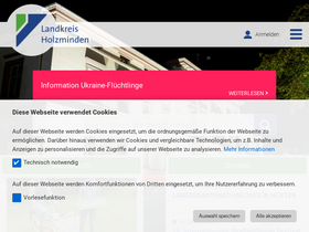 'landkreis-holzminden.de' screenshot