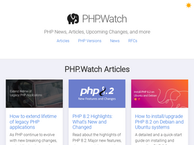 'php.watch' screenshot