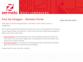 'tabor.zportal.nl' screenshot