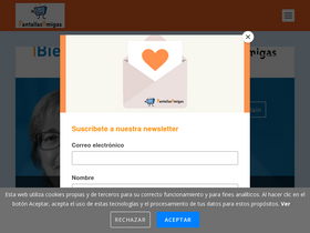 'pantallasamigas.net' screenshot