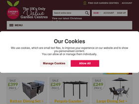 'cherry-lane.co.uk' screenshot