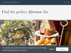 'afternoontea.co.uk' screenshot